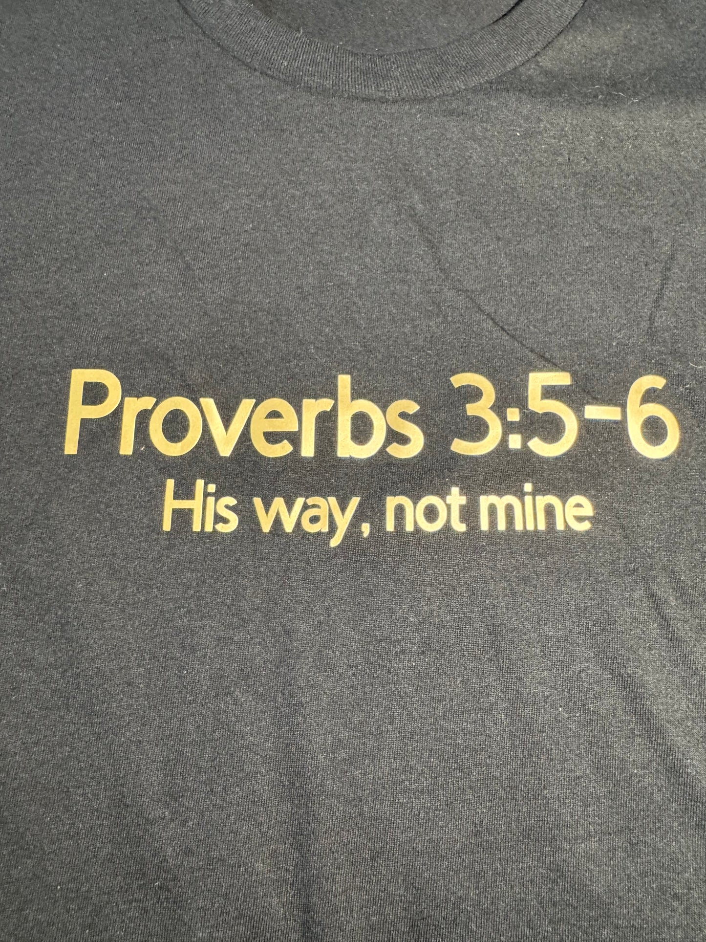Short Sleeve Proverbs 3:5-6
