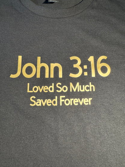 Short Sleeve John 3:16 Shirt