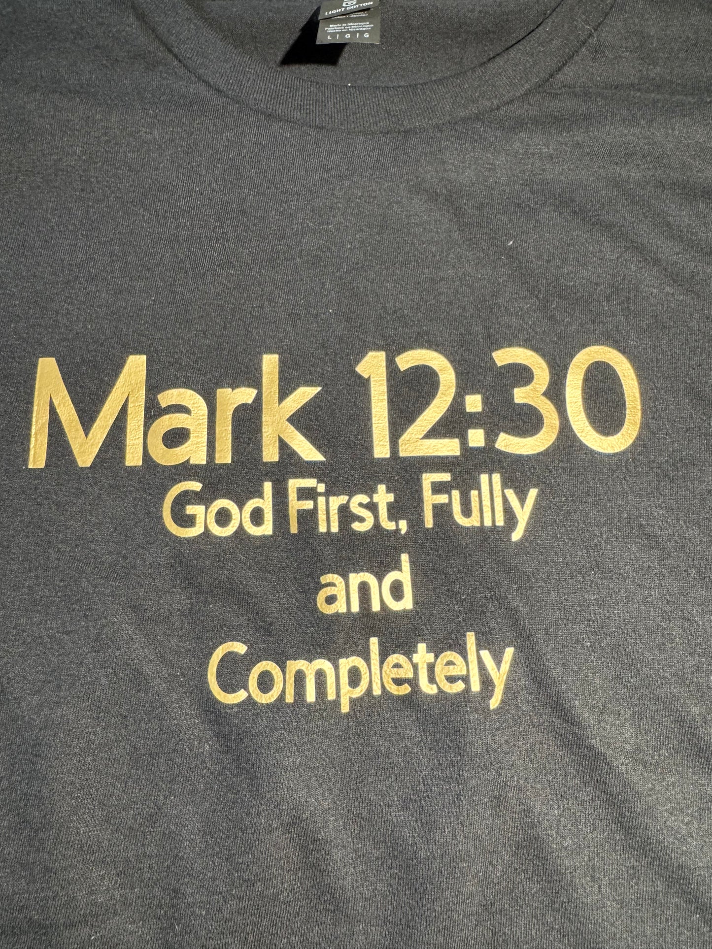 Short Sleeve Mark 12:30 Shirt