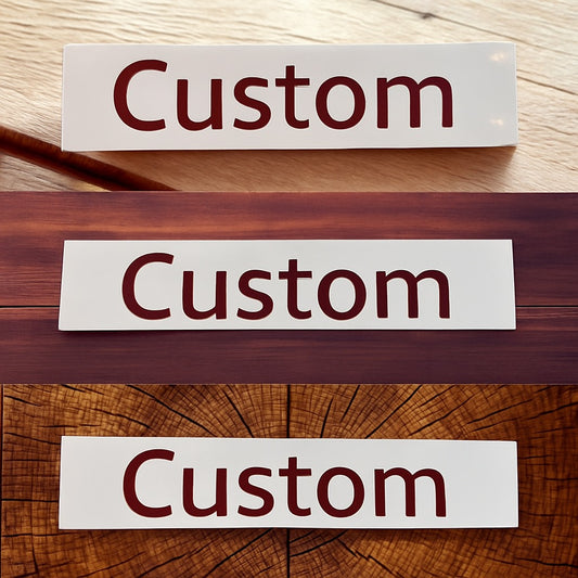 Customizable Decals (3 count)