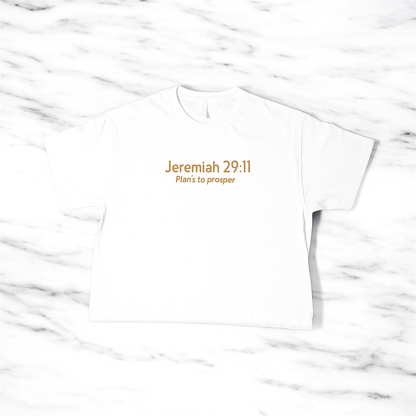 Short Sleeve Jeremiah 29:11 Shirt