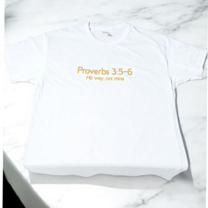 Short Sleeve Proverbs 3:5-6