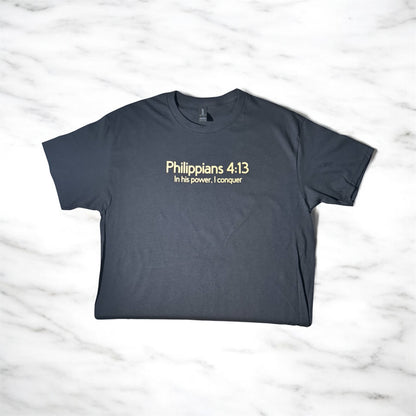 Short Sleeve Phillipians 4:13 Shirt