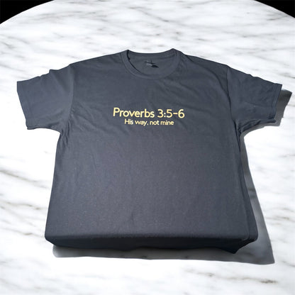 Short Sleeve Proverbs 3:5-6