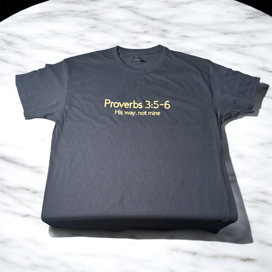 Short Sleeve Proverbs 3:5-6