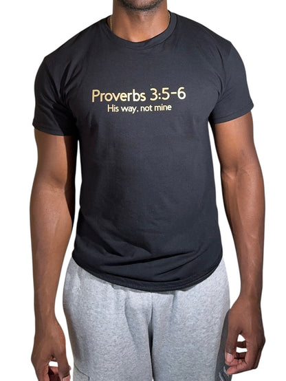 Short Sleeve Proverbs 3:5-6